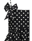 Ganni Polka Dot A-Line Dress