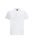 Fendi FF Logo Polo Shirt - White