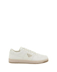 Prada White Downtown Leather Sneakers