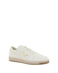 Prada White Downtown Leather Sneakers