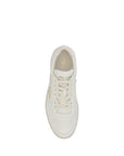 Prada White Downtown Leather Sneakers