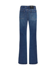 7FOR Slim Illusion Mid-Blue Bootcut Jeans
