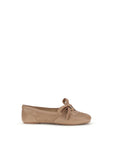 Gianvito Rossi Suede Leather Vault Ballet Flats - Light Brown