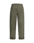 Golden Goose Khaki Cotton Chino Pants