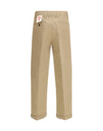Golden Goose Beige Cotton Chino Pants