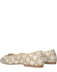 Celine Monogram Leather Ballet Flats