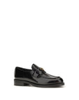 Prada Black Leather Loafers