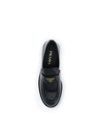 Prada Black Leather Loafers