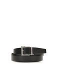 Prada Classic Black Leather Belt