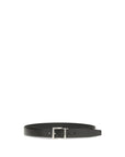 Prada Classic Black Leather Belt