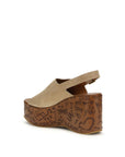 Chloé Maxime Wedge Leather Platform Sandals