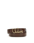 Chloé Brown Leather Belt