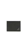 Prada Black Saffiano Leather Card Holder