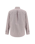 Fendi FF Embroidered Shirt - Iridescent Bordeaux