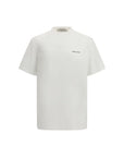 Golden Goose Logo White Cotton T-Shirt