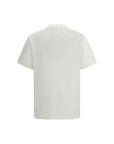 Golden Goose Logo White Cotton T-Shirt