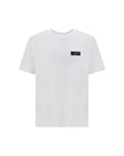 Balmain Logo White Cotton T-Shirt