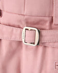 Gucci Dusty Pink Cotton Straight Leg Pants