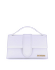 Jacquemus White Leather Le Grande Bambino Handbag