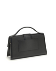 Jacquemus Black Leather Le Grande Bambino Handbag