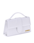 Jacquemus White Leather Le Grande Bambino Handbag