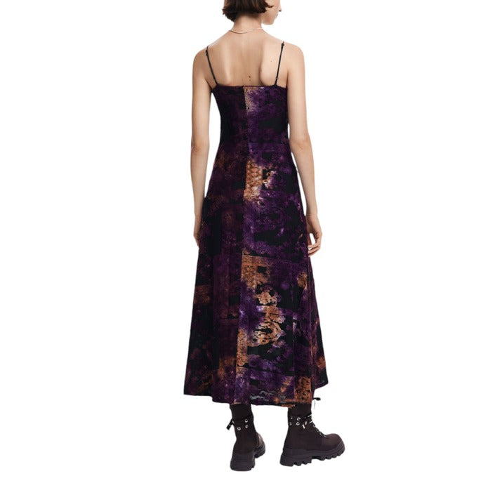 Desigual Transitional Two-Way Midi Dress