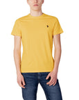 U.S. Polo Assn. Logo 100% Cotton Crewneck T-Shirt