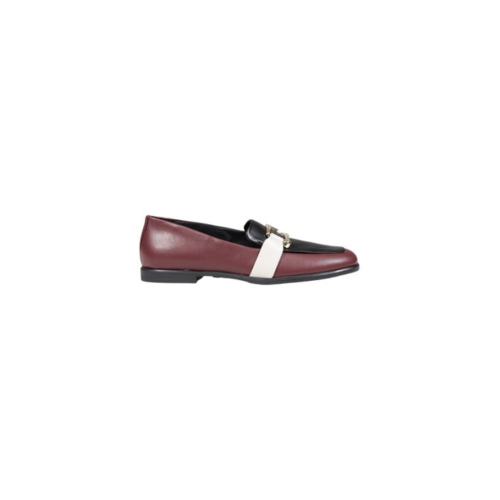 Furla Logo Genuine Leather Loafers