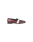 Furla Logo Genuine Leather Loafers