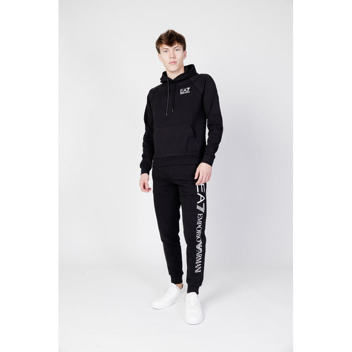 EA7 By Emporio Armani Logo Hooded Pullover