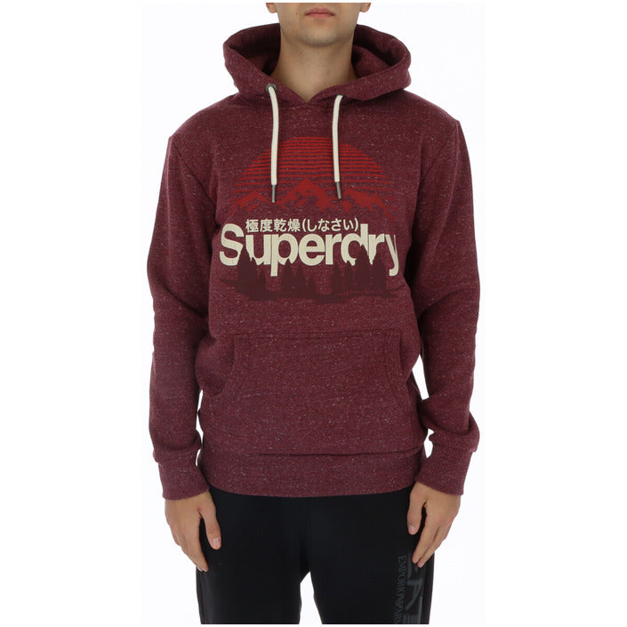 Superdry Logo Cotton-Blend Hooded Pullover - 2 Shades