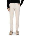 Borghese Minimalist Cotton-Rich Slim Fit Chinos