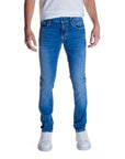 Antony Morato Logo Light Wash Skinny Jeans