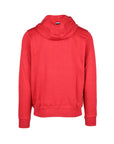 U.S. Polo Assn. Logo Cotton-Rich Athleisure Hooded Jacket - Red