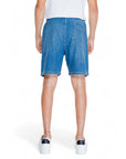 Jack & Jones Minimalist Stretch Waist Light Wash Denim Shorts