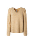 Pepe Jeans Minimalist V-Neck Wool-Blend Knit Sweater