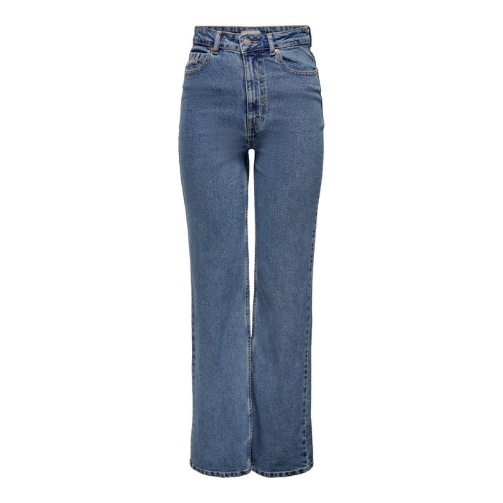 Only Minimalist Medium Wash High-Rise Boot Cut Jeans