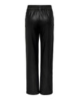 Only Wet Look Wide Leg Fit Pants