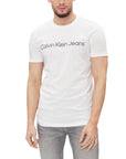 Calvin Klein Jeans Logo 100% Cotton Crewneck T-Shirt