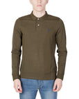 U.S. Polo Assn. Logo Cotton-Rich Long Sleeve Polo Shirt