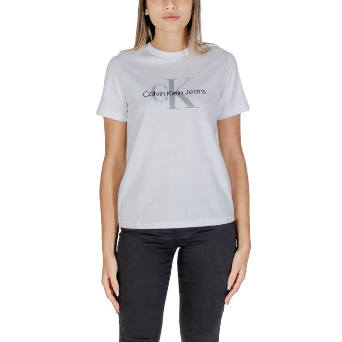 Calvin Klein Jeans Logo 100% Cotton Crewneck T-Shirt