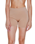 Vero Moda Minimalist Nude Stretchy Shorts