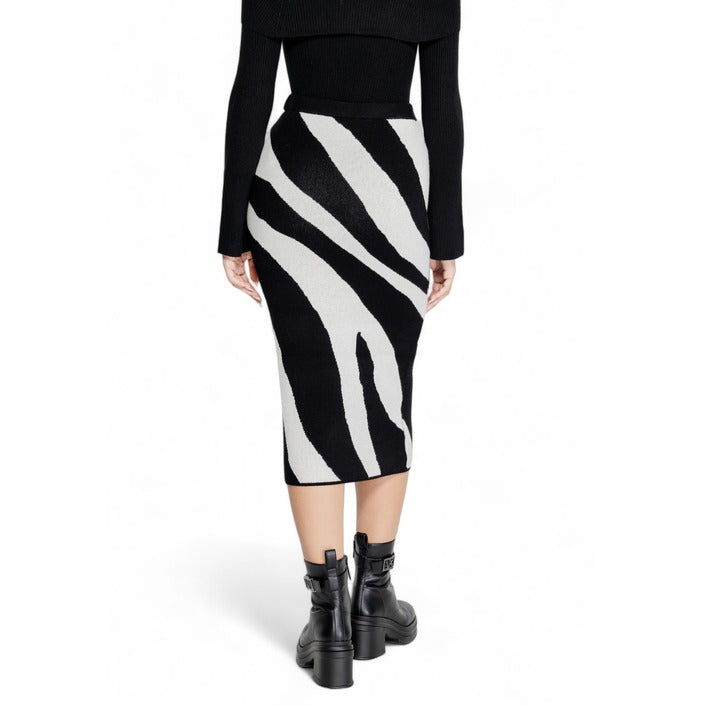 Vero Moda Monochrome Zebra Midi Skirt