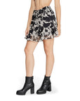 JDY Floral A-Line Mini Skirt