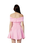 Aniye By Off-Shoulder Cut-Out Mini A-Line Dress