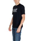 EA7 By Emporio Armani Logo 100% Cotton T-Shirt