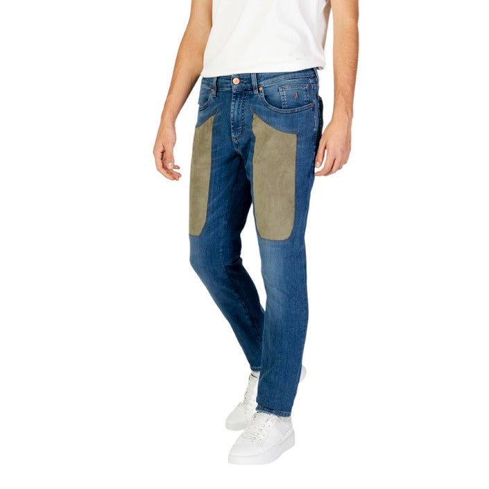 Jeckerson Logo Medium Wash Slim Fit Jeans