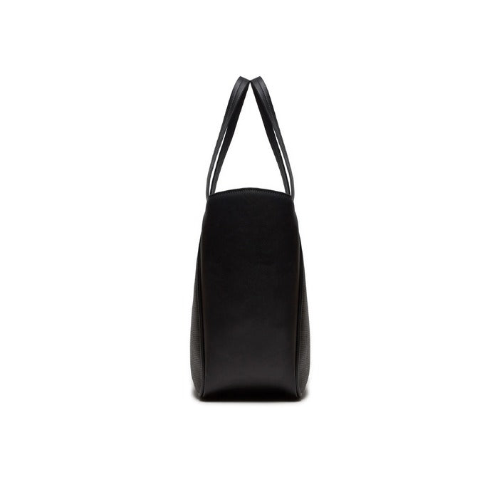 Calvin Klein Minimalist Black Vegan Leather Tote Bag