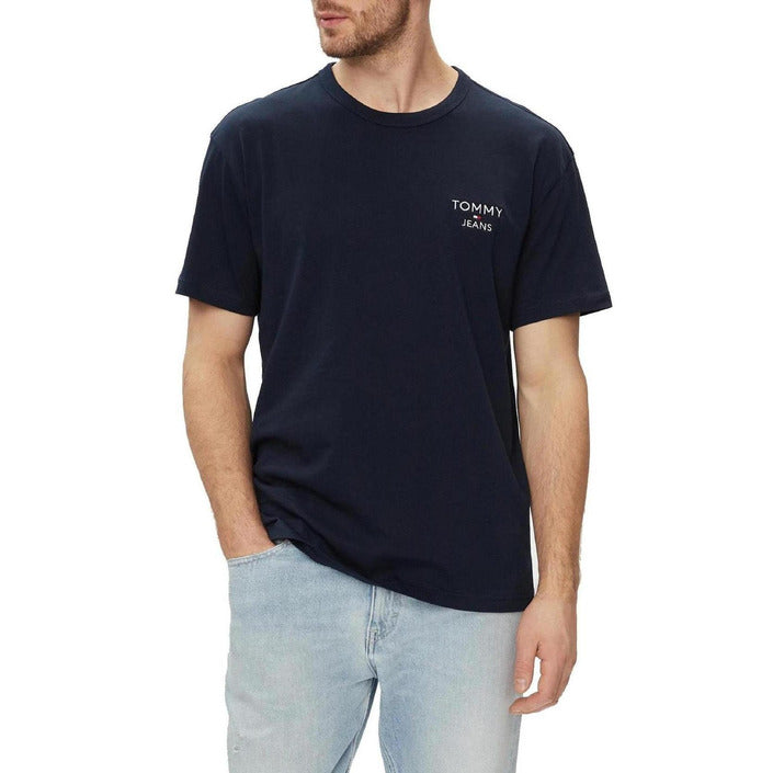 Tommy Hilfiger Jeans Logo Pure Cotton T-Shirt - dark blue, navy