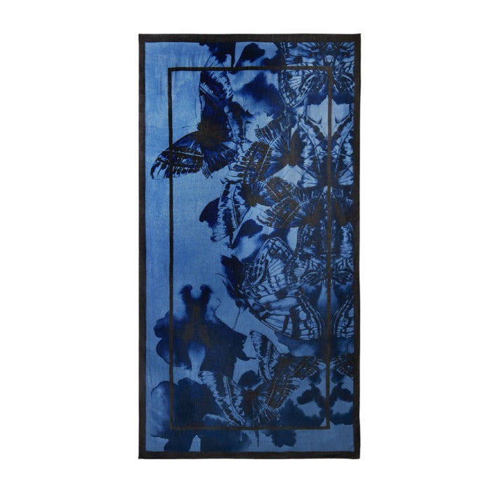 Desigual Butterflies & Midnight Blue Hue Scarf